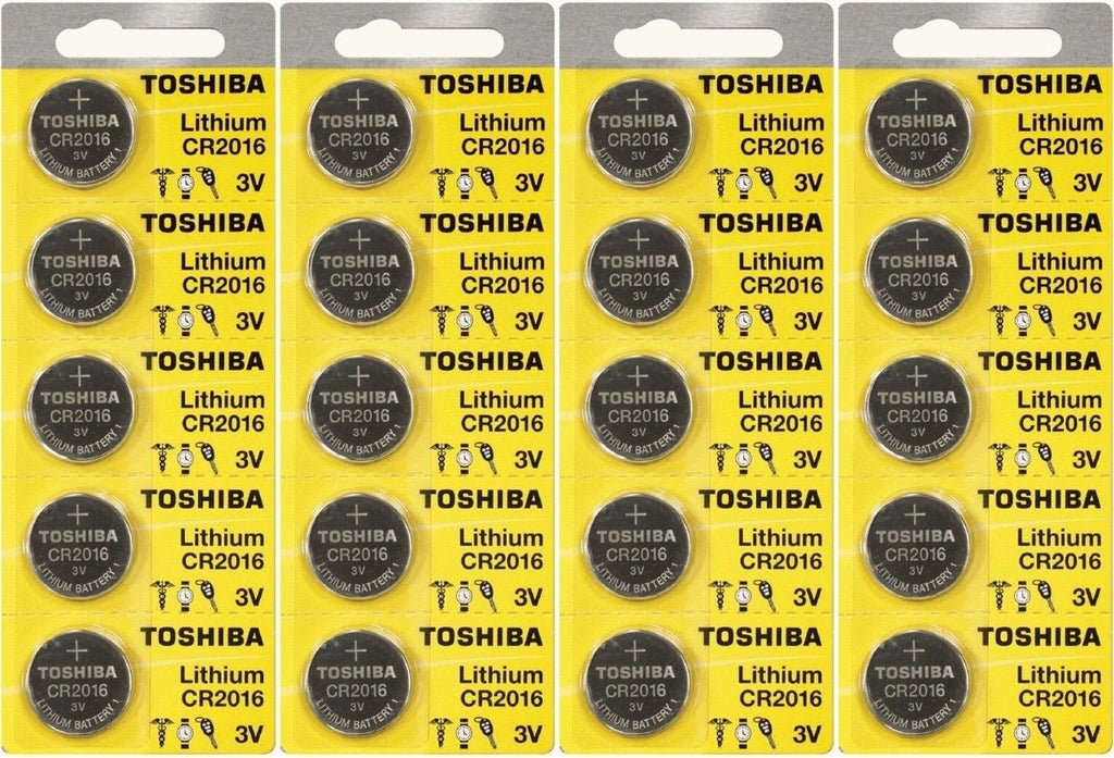 5 New Original Toshiba CR2016 CR 2016 3V LITHIUM BATTERY BR2016 DL2016 Watch