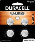 Duracell® Lithium Medical Battery 3V CR 2032 4/Pk EXP 2031 Shipping w Tracking #