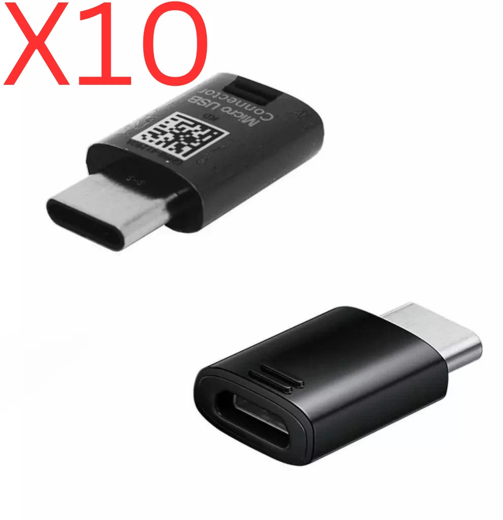 *Lot of 10* Samsung Micro USB to USB Type-C Adapter Connector