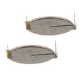 2x CR2016FH1-MFR 3V Lithium Coin Battery 2-PIN HORZ for Electro Memory