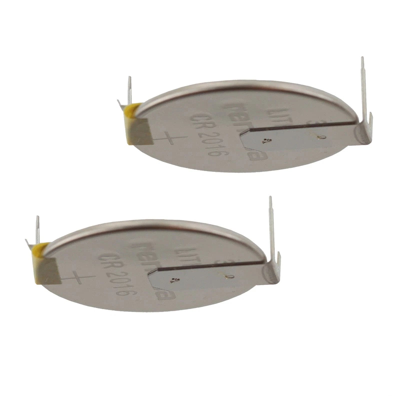2x CR2016FH1-MFR 3V Lithium Coin Battery 2-PIN HORZ for Electro Memory