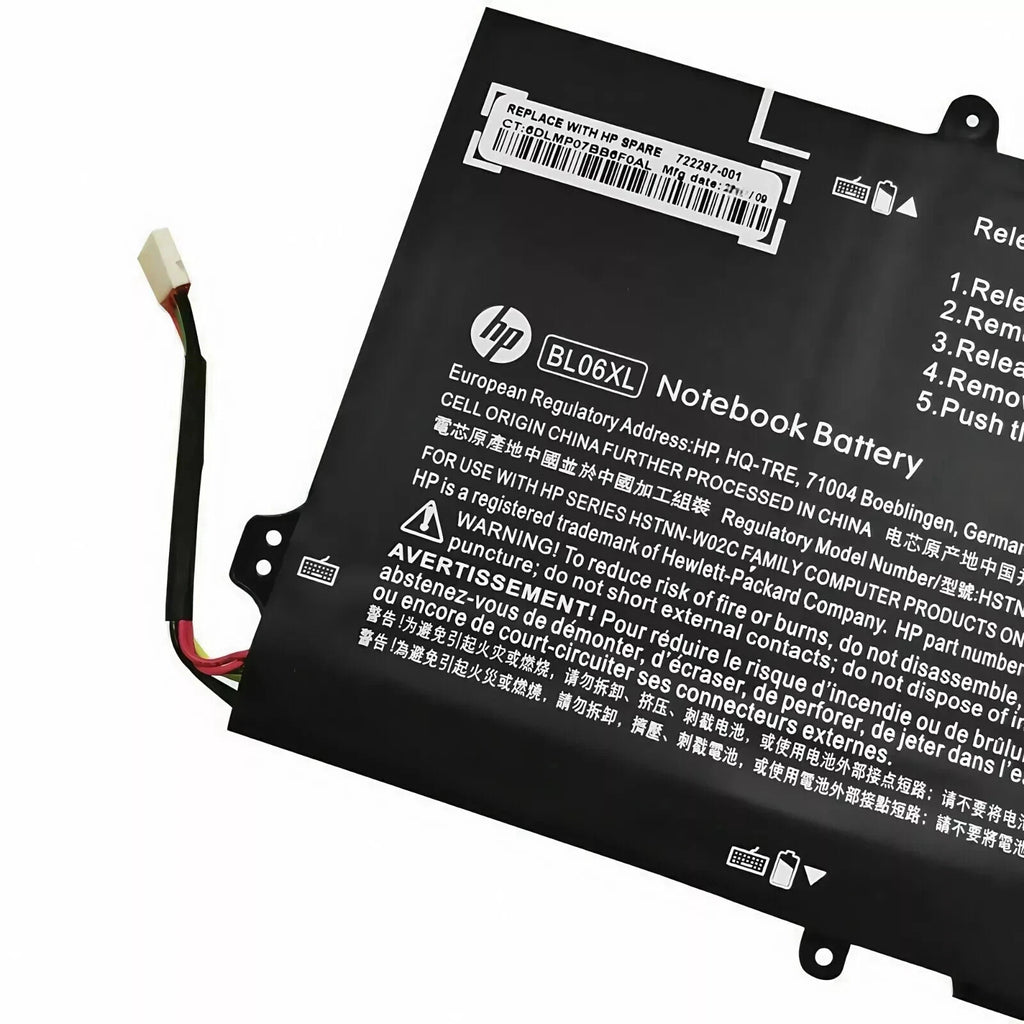 NEW OEM Genuine 42WH BL06XL Battery For HP EliteBook Folio 1040 GI G2 HSTNN-DB5D