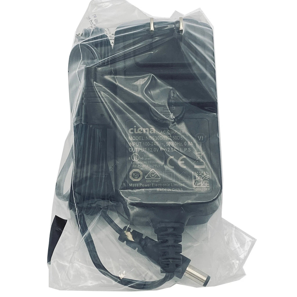 NEW Original Ciena NBS30D120250D5 AC Adapter 12V 2.5A Power Supply 5.5x2.1mm