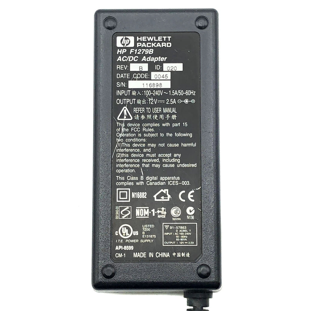 NEW Genuine 30W HP AC Adapter 12V 2.5A Model F1279B P/N Q2099-61230 OEM Charger