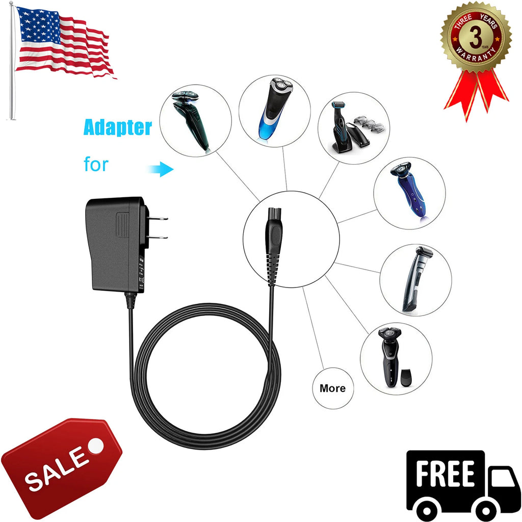 AC Adapter Charger Power For Philips Norelco Shaver 5000 5100 Series 9300 3100