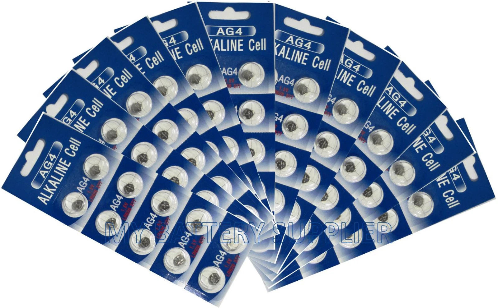 100 AG4 LR626 377 SR66 1.5V Alkaline Button Cell Watch Batteries Ships From USA