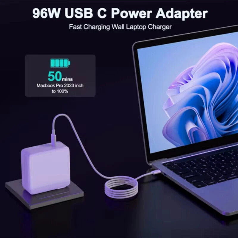20V 3.25A 61W 65W 96W Type C USB C Laptop Adapter Charger For MacBook Pro 16Inch