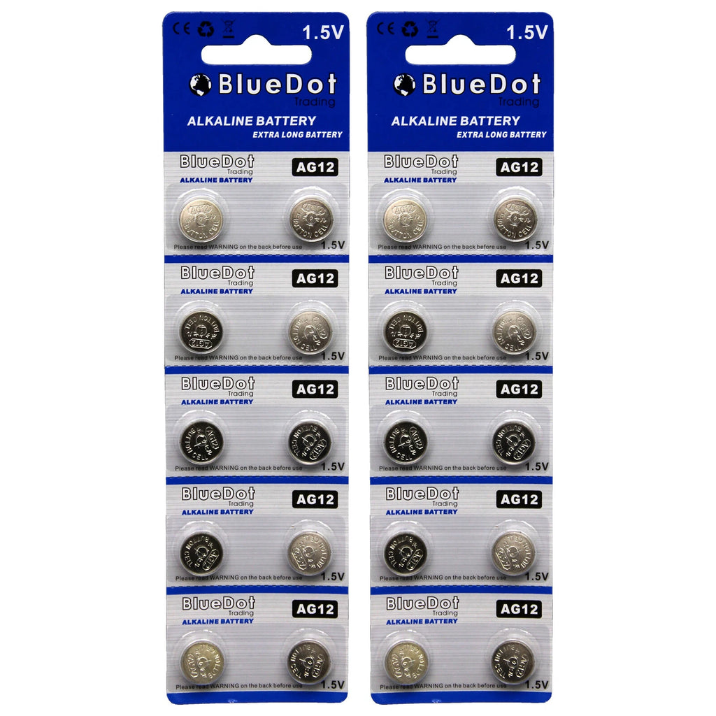FREE SHIPPING FROM USA 20 AG12 LR43 LR186 V12GA 186 SR43 Alkaline Battery NEW!