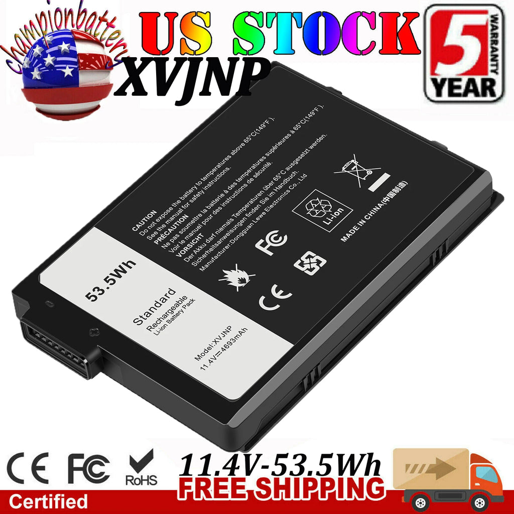 XVJNP Battery For Dell Latitude 5430 7330 Rugged Extreme P148G P149G 6JRCP M0TN3