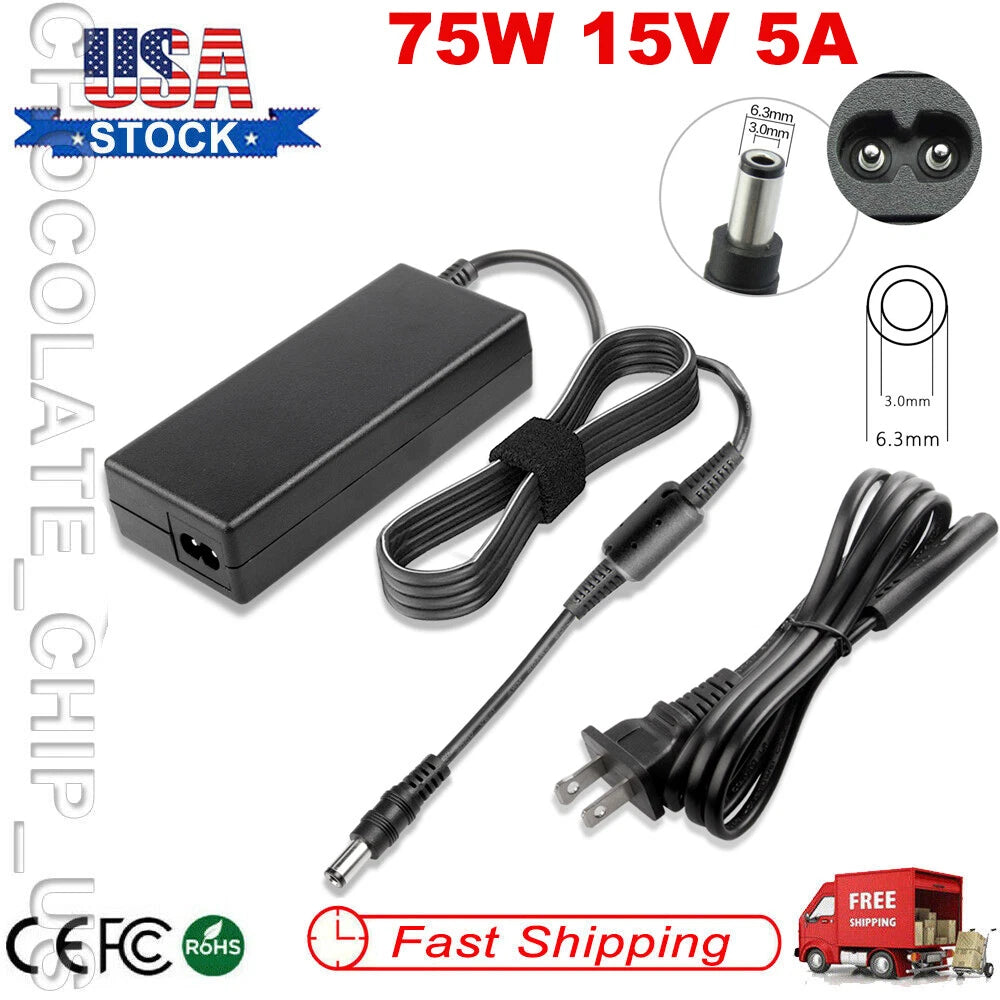Power Adapter for Toshiba PA3201U-1ACA PA3283U-1ACA PA3283U-5ACA PA3469U-1ACA