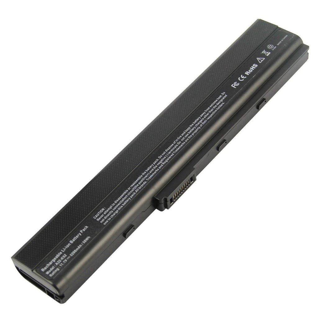 6 Cell Battery for ASUS A32-K52 A41-K52 A42-K52 A31-K52 A52F A52J K52F K52J X52F