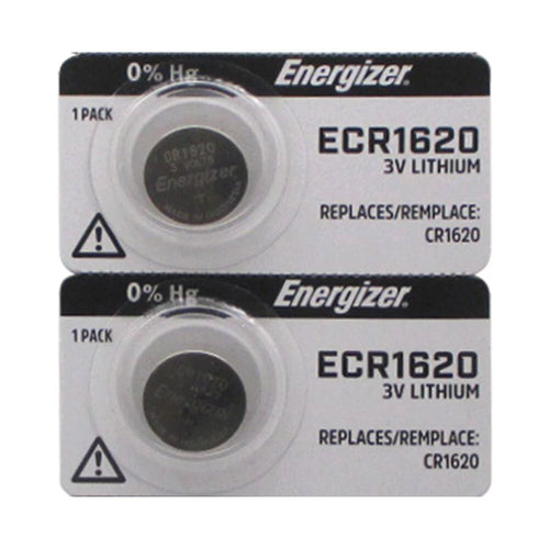10 Energizer CR1620 Lithium Batteries
