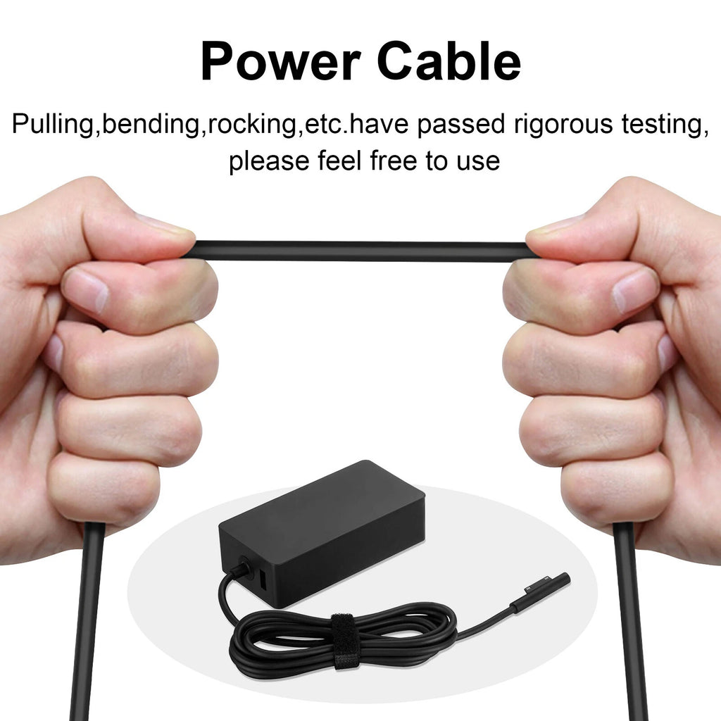 Charger For Microsoft Surface 2 RT Pro Windows 8 10.6 Tablet Surface Pro 3/4/5/6