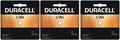 3 Pack Duracell CR1/3N DL1/3N 2L76 Photo Lithium 3V Batteries EXP 2028