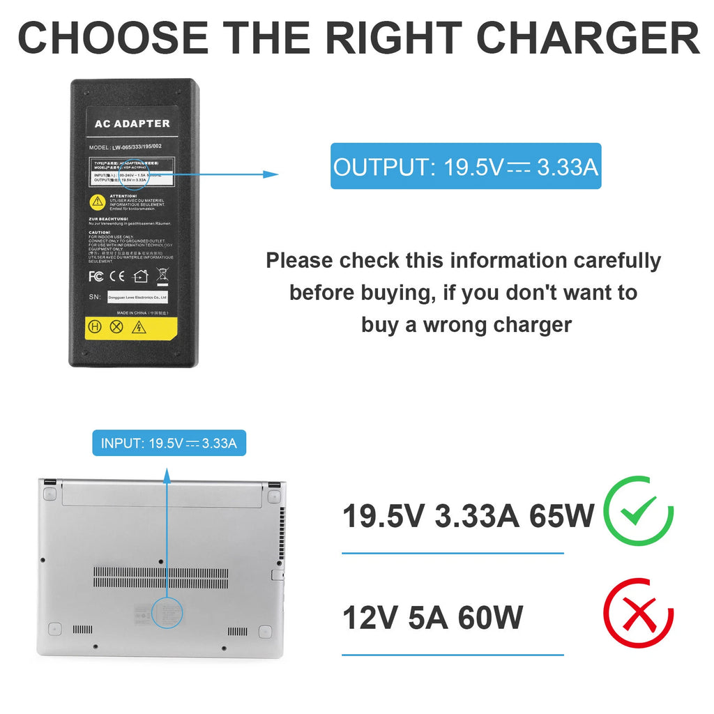 AC Adapter Charger For HP Elitebook 820-G3 840-G3 850-G3 725-G3 745-G3 755-G3