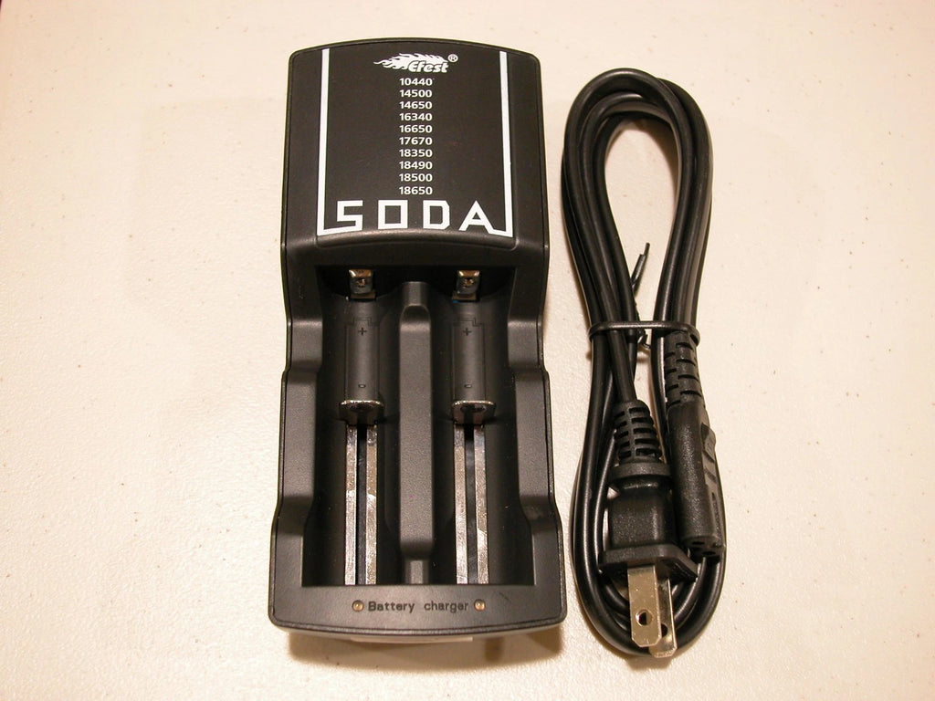EFEST SODA INTELLIGENT CHARGER LUC FOR Li-Ion Li-Mn battery 18650 18500 16340