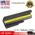 9 Cell Battery for IBM Lenovo ThinkPad T60 T61 T61P SL300 SL500 92P1138 40Y6797