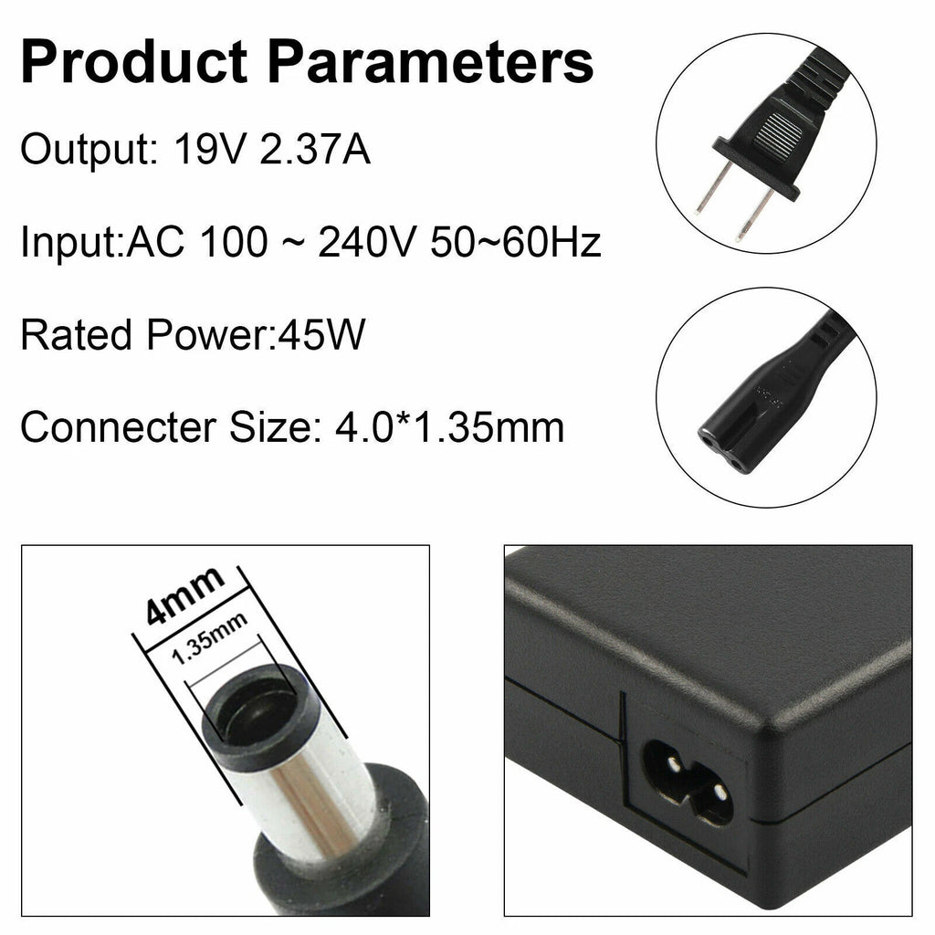 45W 19V 1.75A AC Adapter Charger for ASUS VivoBook X541NA X541N X541NA-YS01 USA
