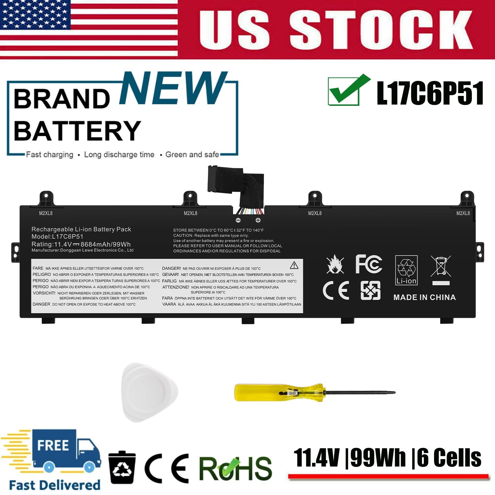 ?01AV497 01AV498 L17C6P51 L17M6P52 Battery For Lenovo Thinkpad P72 P73 Series