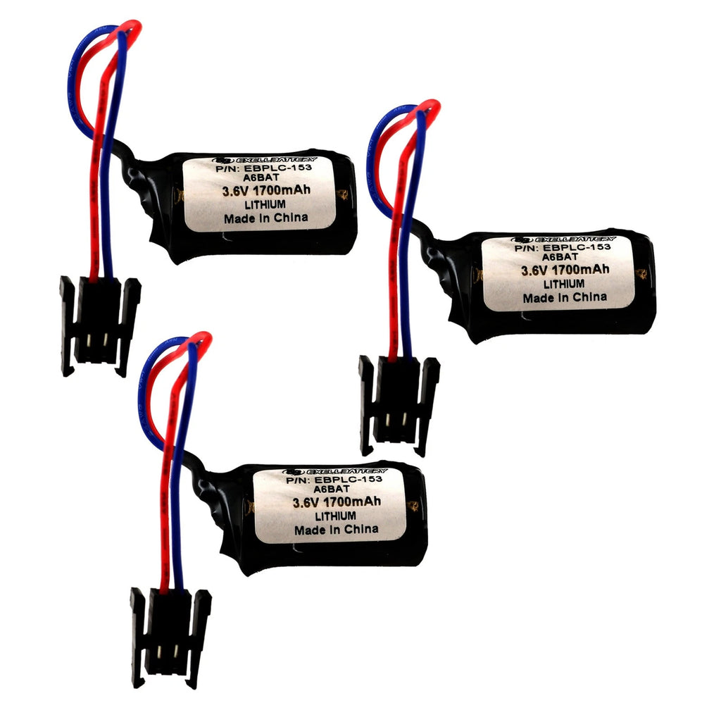 3 Computer Backup Batteries For Maxell Hitachi Mitsubishi Eternacell