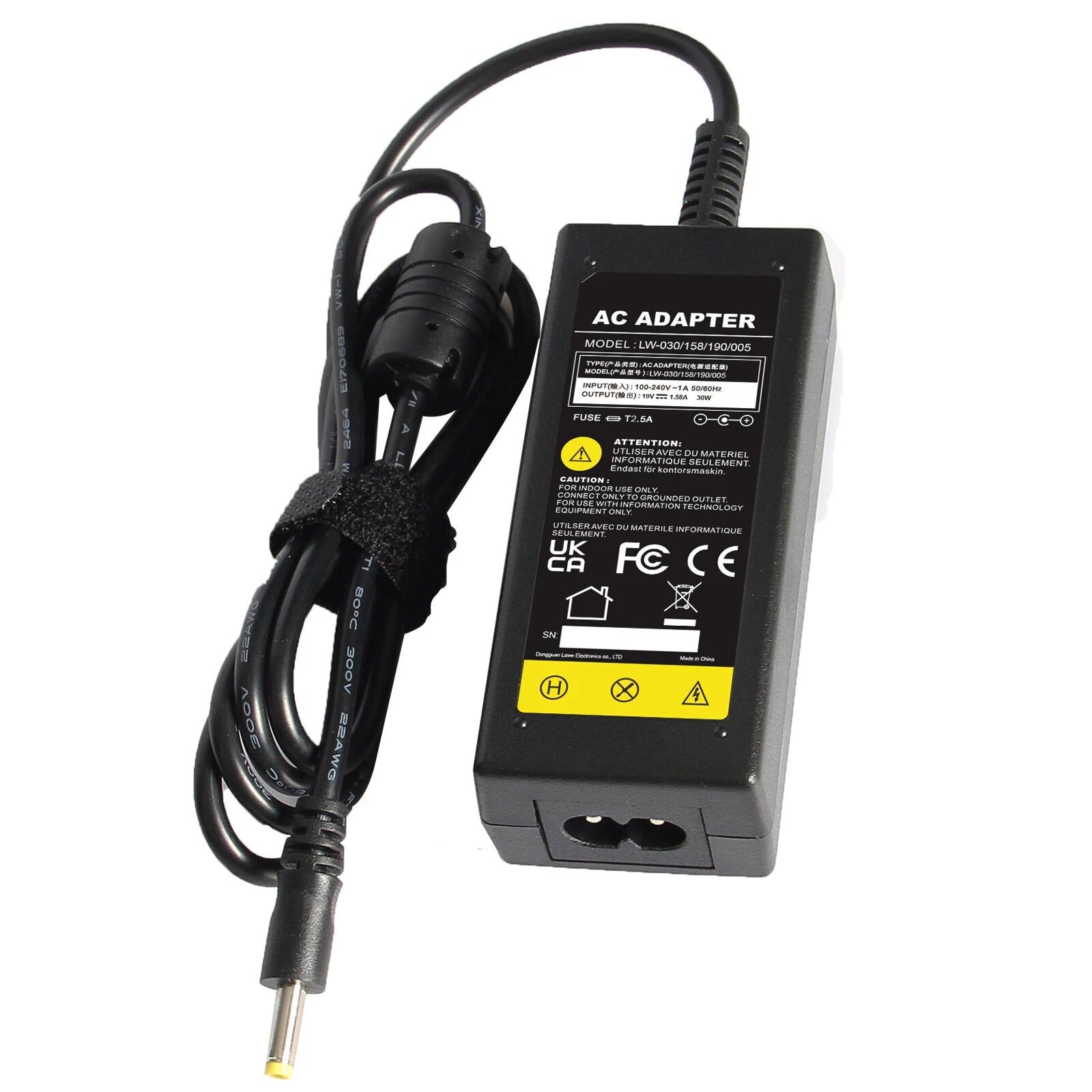30W AC Adapter Power Charger for HP mini 110 PC Series 110-1012 110-1012NR