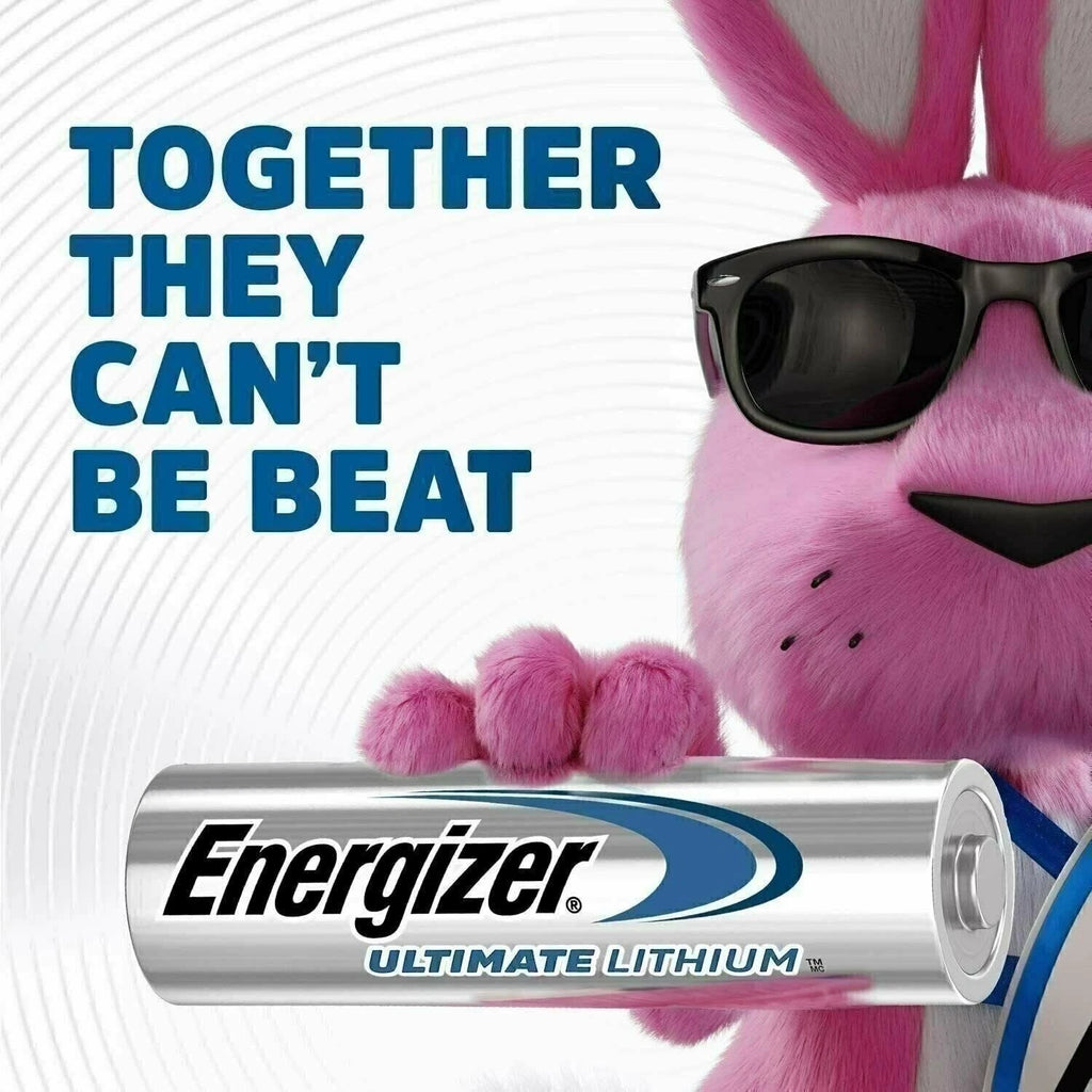 Energizer Ultimate Lithium AA Batteries 8 Pack (L91SBP-8) BRAND NEW