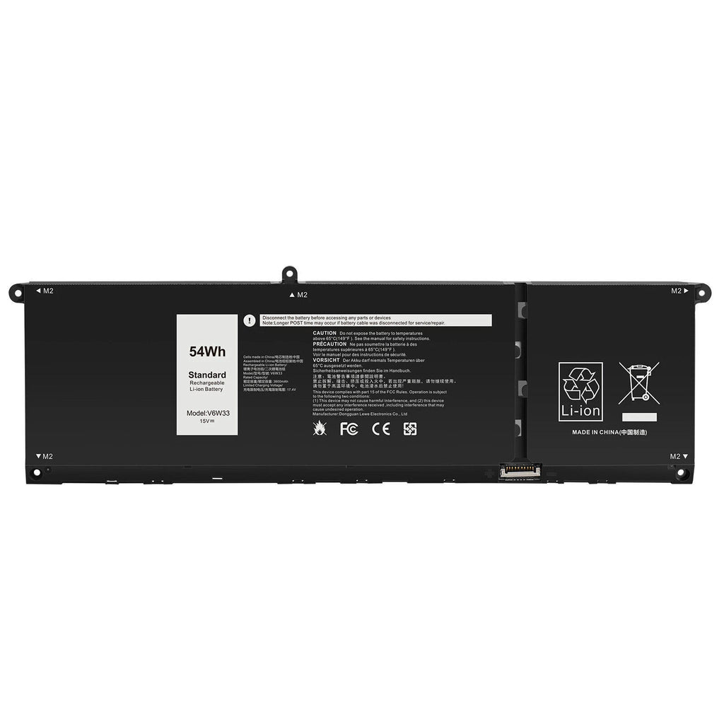 54Wh 15V V6W33 Battery For Dell Inspiron 3510 3511 3515 5310 5410 5418 5510 5515