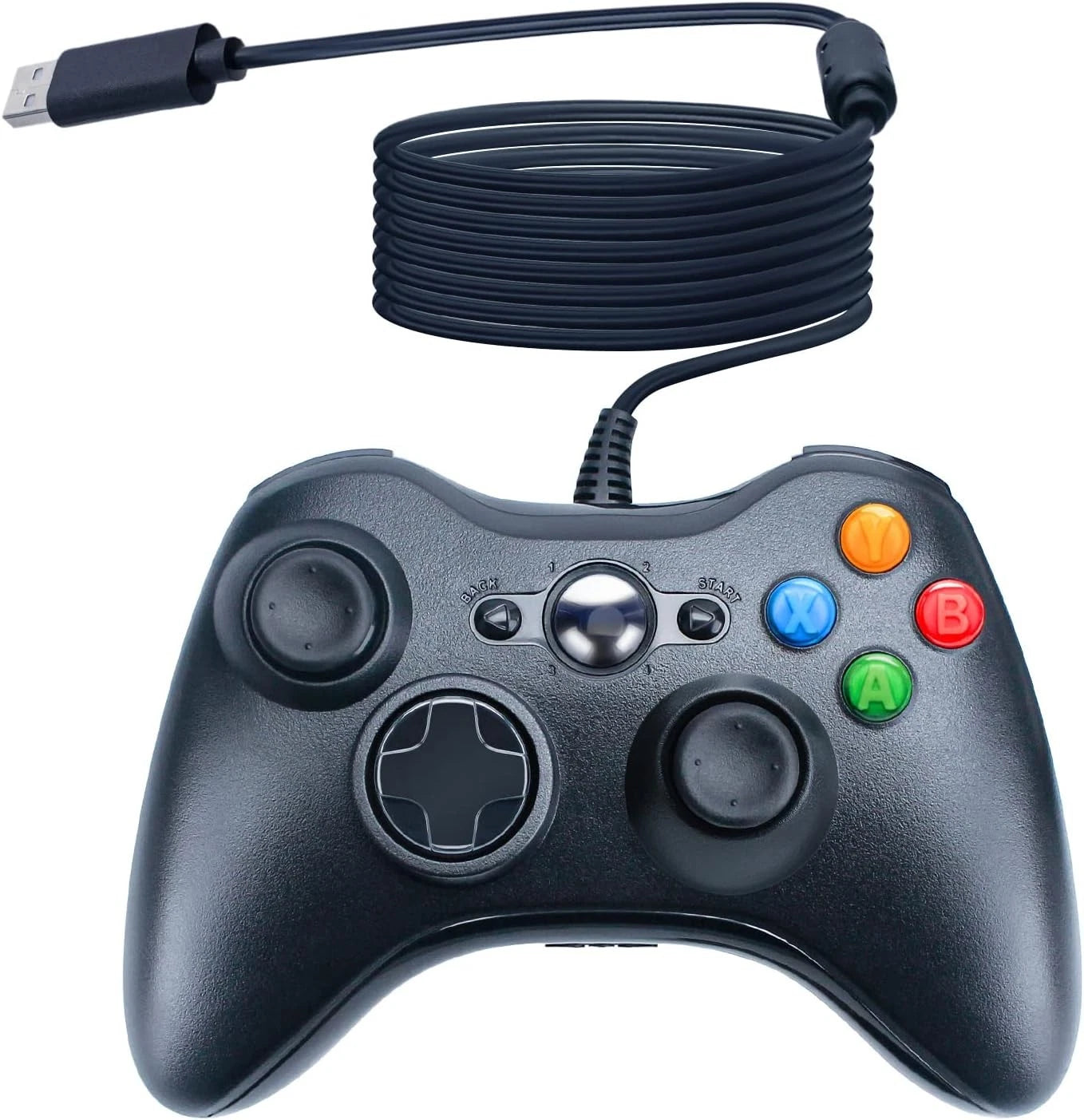 Wired Controller Compatible With Xbox 360 USB / Windows 7 8 10 11 Gamepad For PC