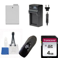 LP-E8 Battery & Charger + 4GB Value Bundle Kit for Canon EOS T2i T3i T4i T5i