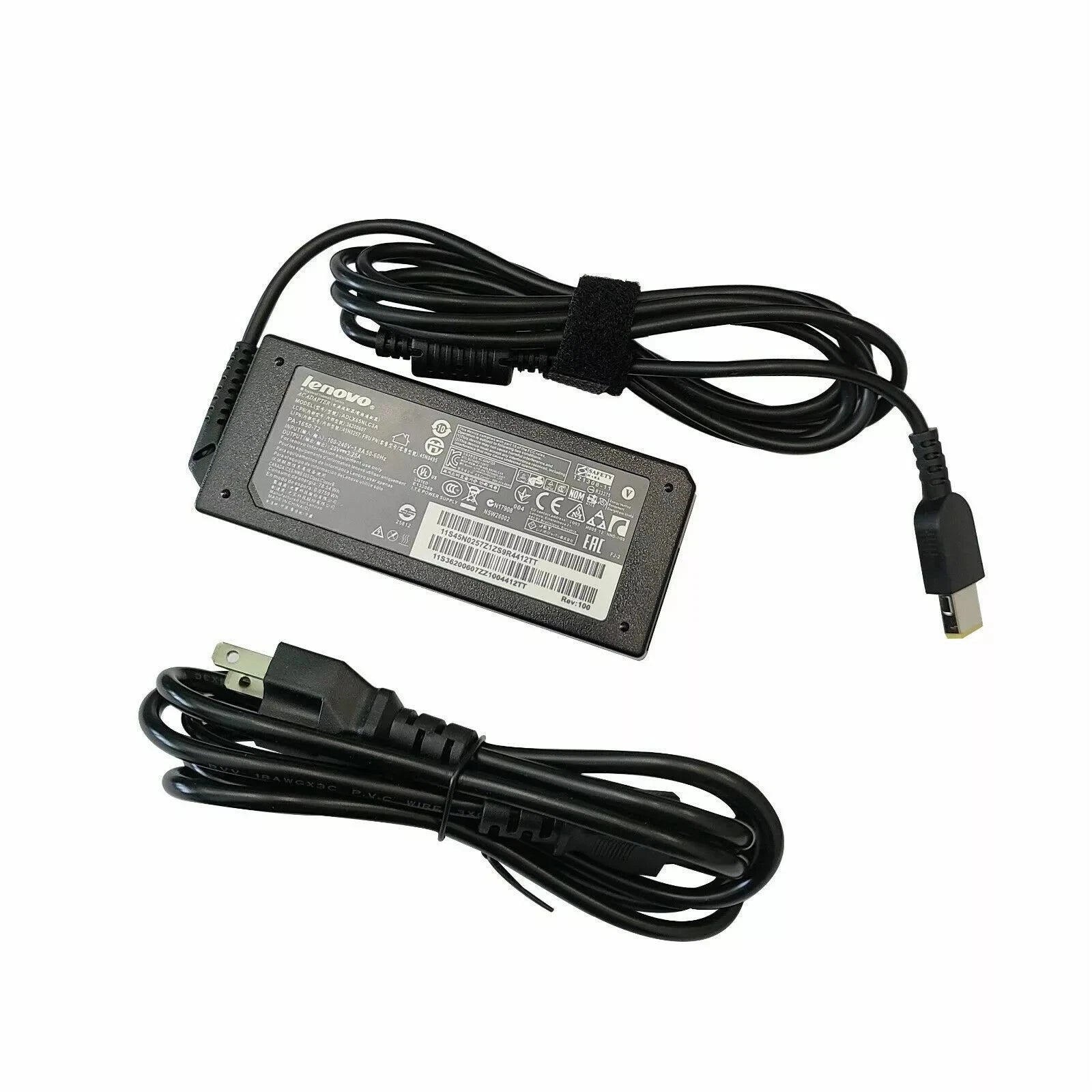 OEM 65W ThinkPad AC Power Adapter Laptop Charger Slim USB Tip 20V 3.25A NEW