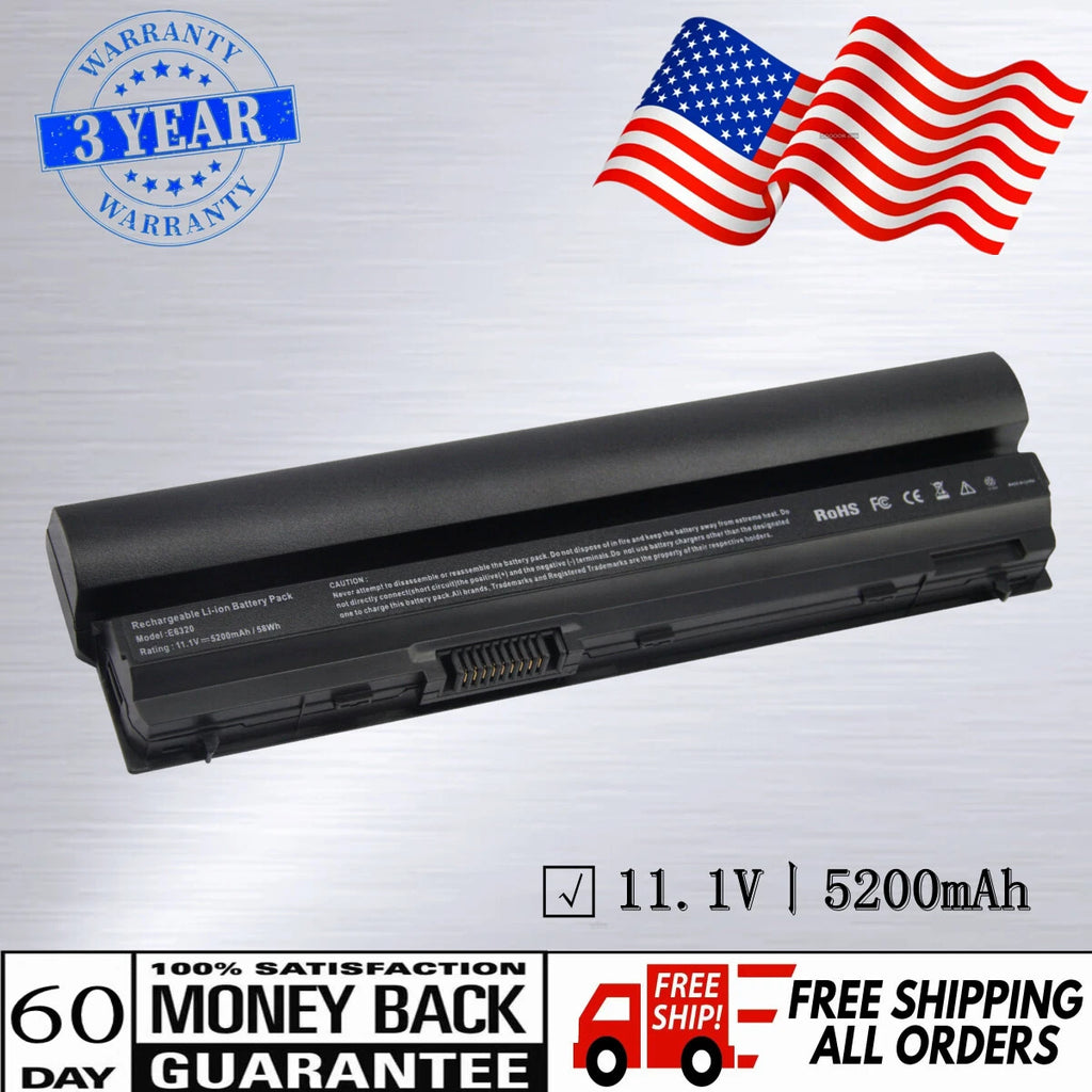 Battery RFJMW FRROG for Dell Latitude E6320 E6220 E6120 E6230 E6330 E6430s 6CELL