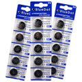 15 pieces ~BlueDot Trading RETAIL PACKAGE CR2032 DL2032 ECR2032 Lithium battery