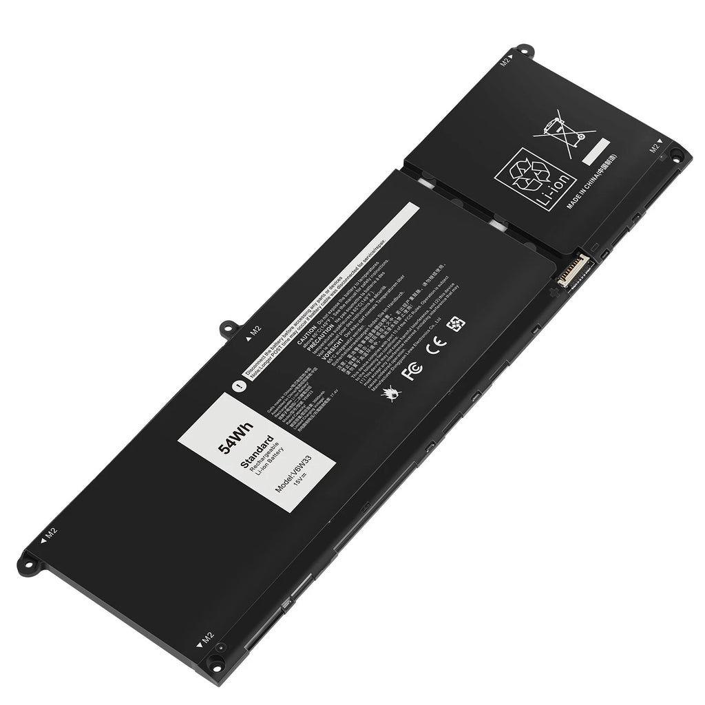 54Wh V6W33 Battery for Dell Inspiron 3511 3520 3510 5510 5515 Latitude 3320 3330