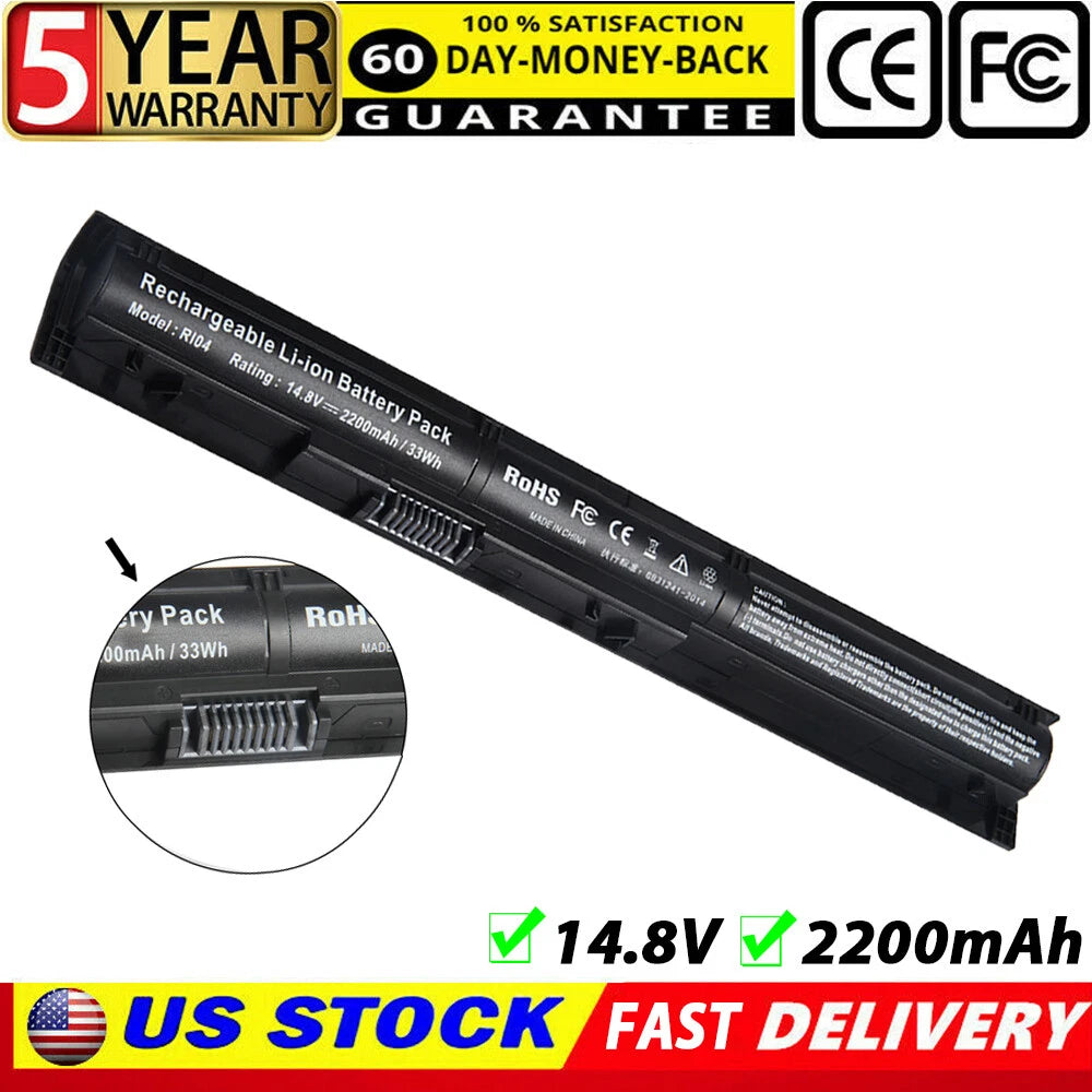 RI04 RIO4 Battery for HP ProBook 455 450 470 G3 805047-851 805294-001 HSTNN-Q97C