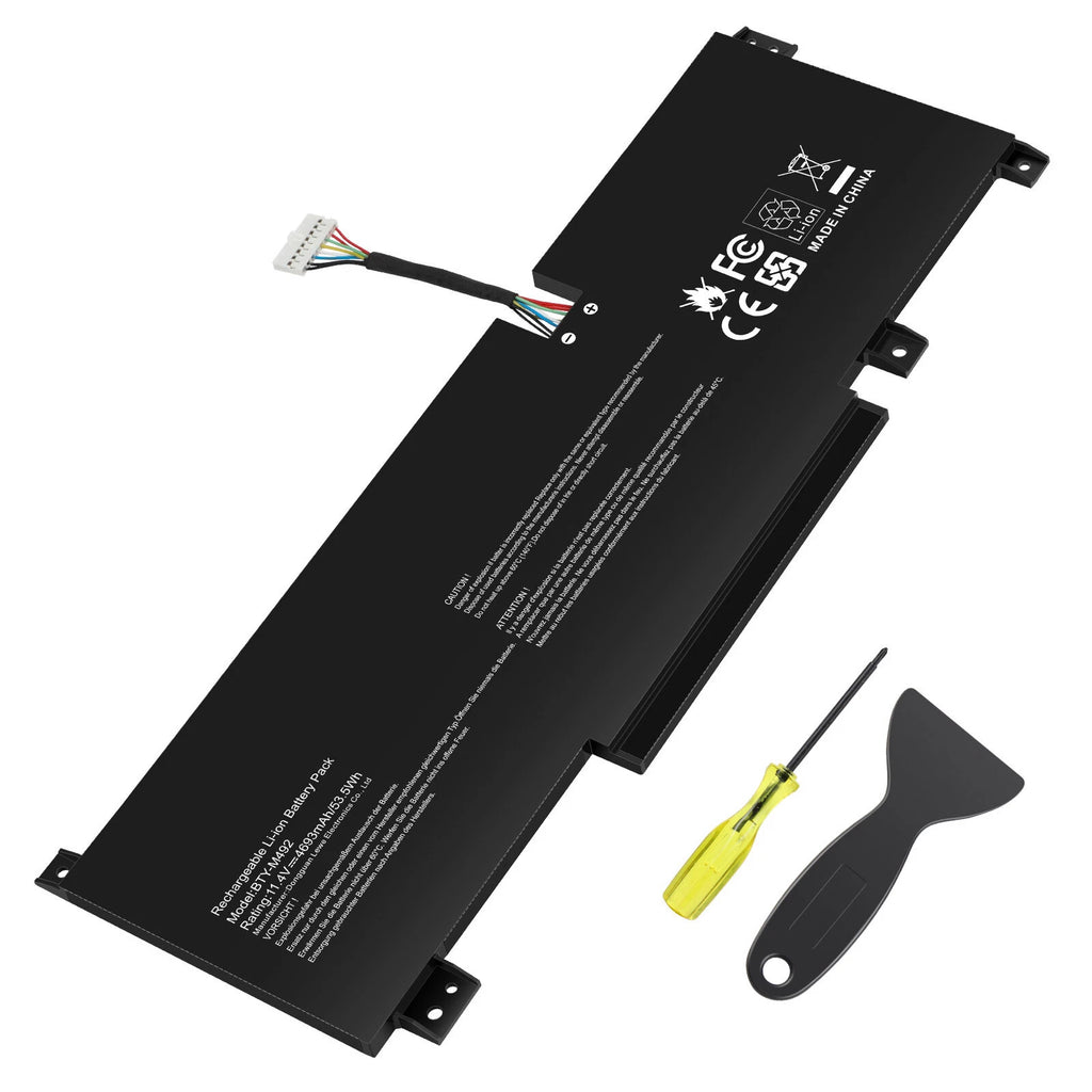 BTY-M492 Battery 53.5Wh For MSI Pulse GL66 GL76 Katana GF66 Sword 15 A11U WF66