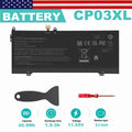 CP03XL battery for HP 929072-855 13-ae HSTNN-LB8E 929066-421 Spectre x360
