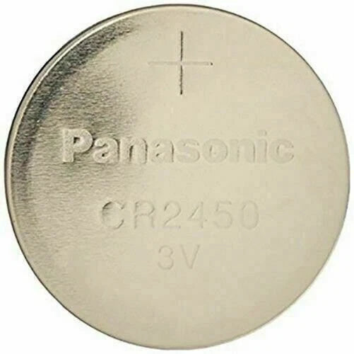 10 NEW PANASONIC CR2450 CR 2450 3v lithium battery EXPIRE 2024