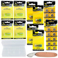 30pc Essential Batteries Kit 23A L1154 A28PX 123A & Battery Case, Watch Opener