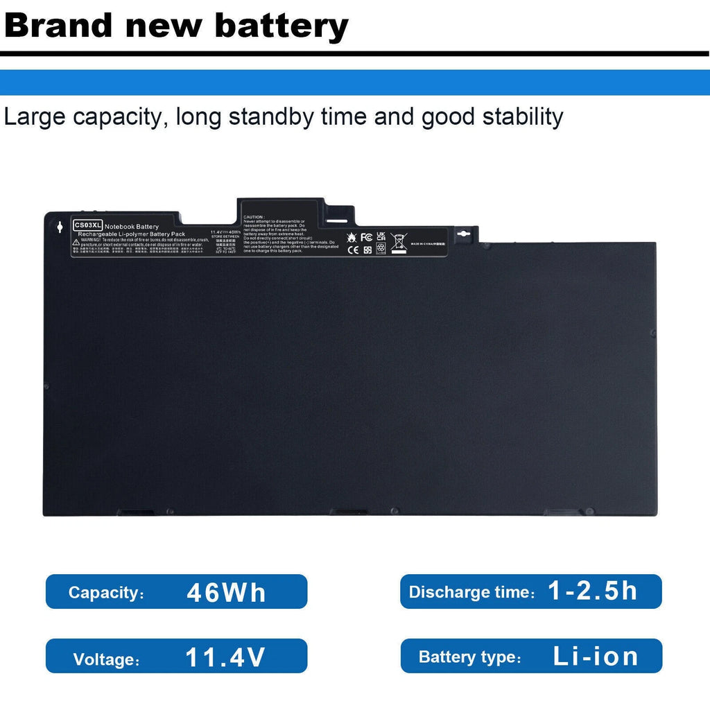 CS03XL Battery for HP Elitebook 745 840 G3 G4 Zbook 15u G3 854108-850 800513-001