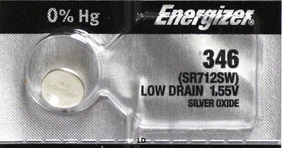 ENERGIZER 346 SR712SW 346 BATTERY NEW SEALED Authorize Seller