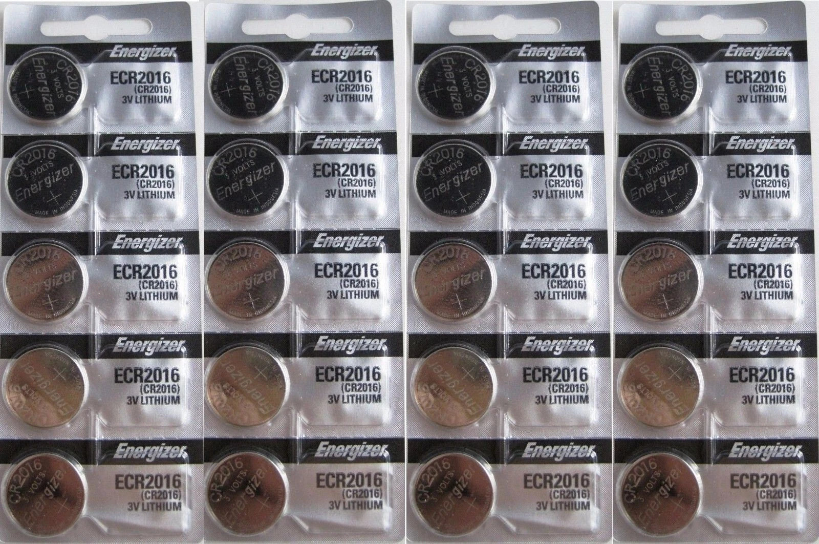 20 NEW ENERGIZER CR2016 CR 2016 BL DL2016 ECR 2016 3v LITHIUM Batteries Exp 2031