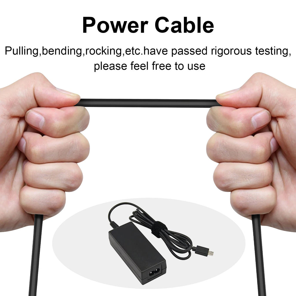 For ASUS EeeBook X205 X205T X205TA Laptop AC Power Adapter Charger 19V 1.75A 30W