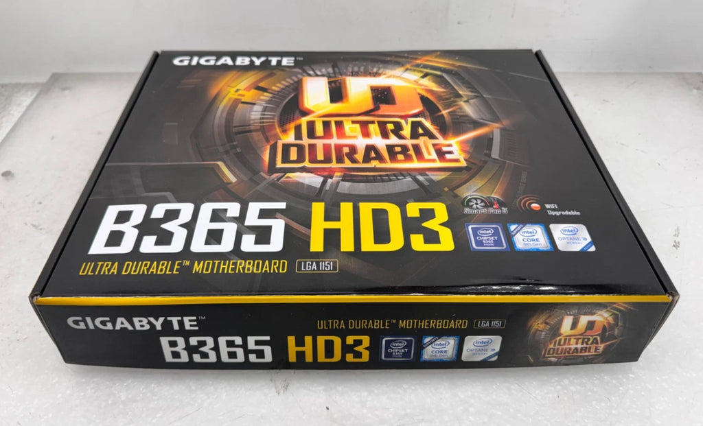 GIGABYTE B365 HD3 LGA1151 Intel 9th Gen motherboard NEW