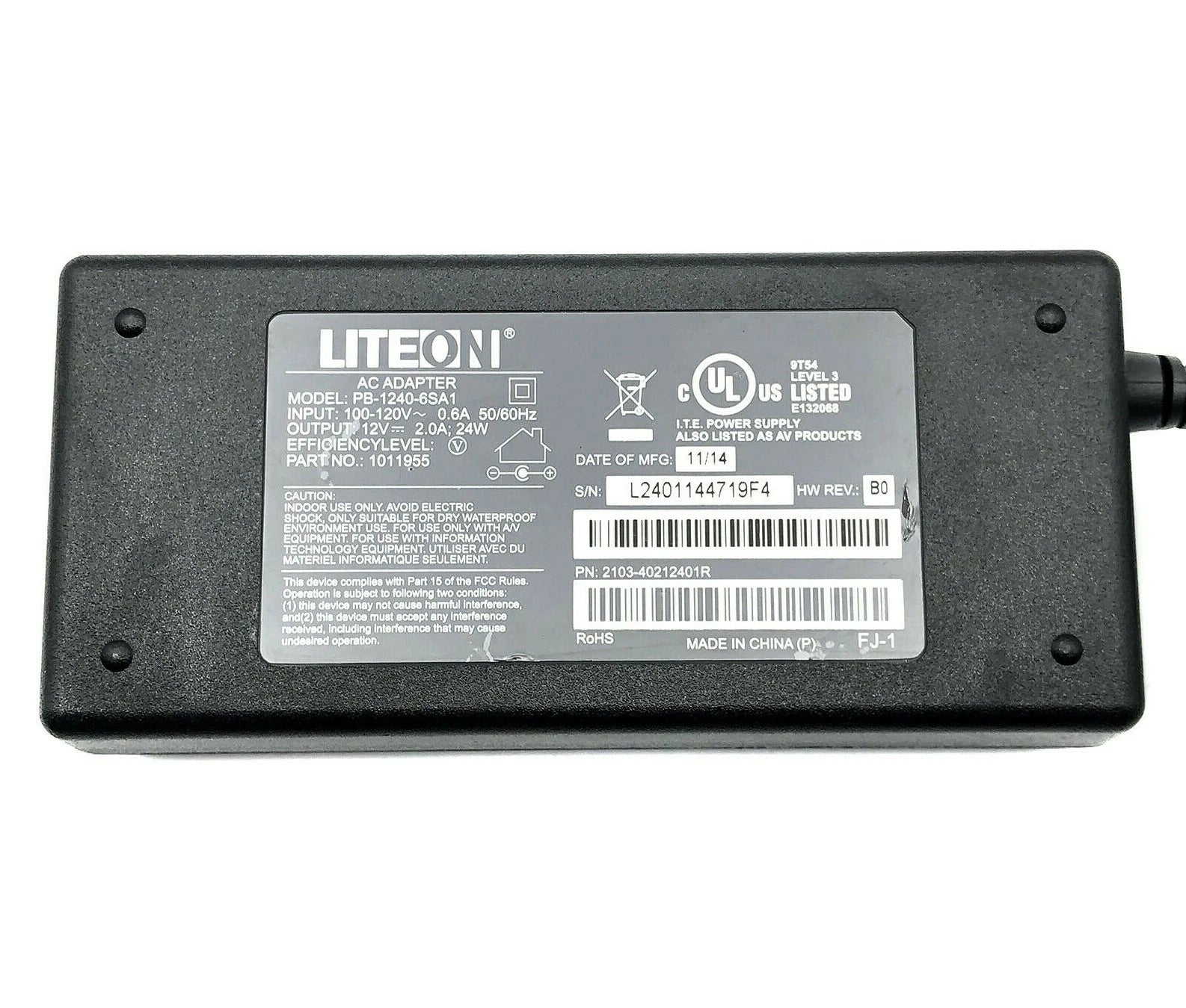 NEW Liteon AC Adapter For Yamaha PSR-292 PSR-300 PSR-36 Keyboard Charger OEM