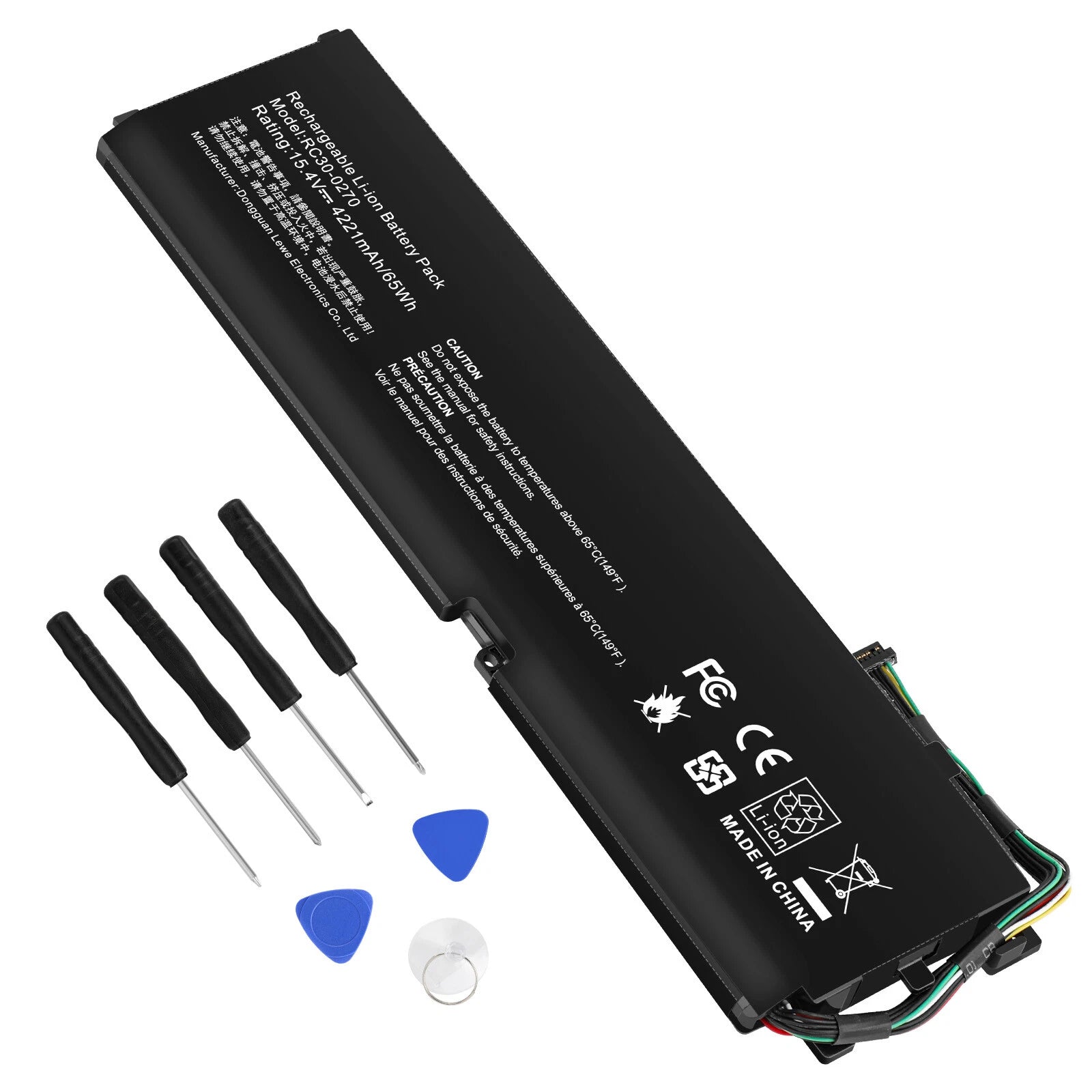 ??New RC30-0270 RZ09-0270 RZ09-0300 Battery for Razer Blade 15 2018 2019 Base