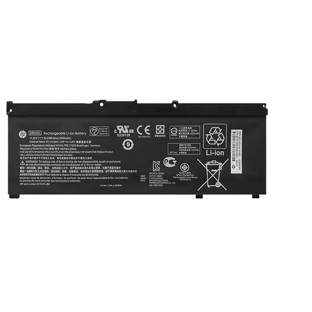Genuine SR03XL Battery for HP Pavilion 15-CX 15-CX0XXX 15-CX0058WM L08855-855