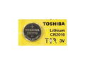 1 Toshiba CR2016 2016 3 Volt Lithium Coin Battery