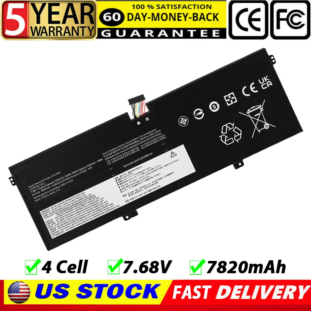 L17C4PH1 Battery for Lenovo Yoga C930-13IKB C930-13IKB-81EQ L17M4PH1 60Wh