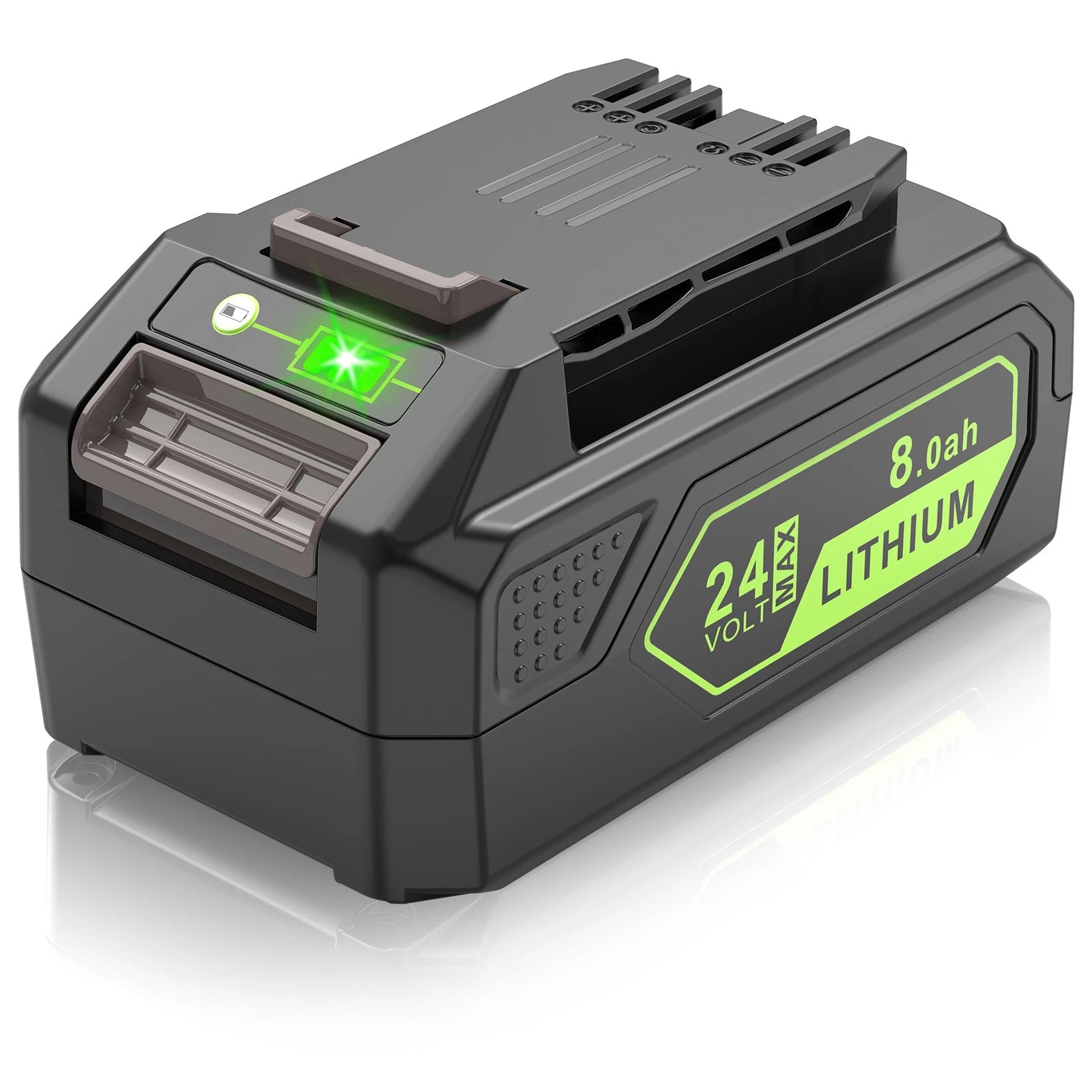 8.0Ah Battery For GreenWorks 24 Volt Replacement Lithium 29842 29852 LB24A020