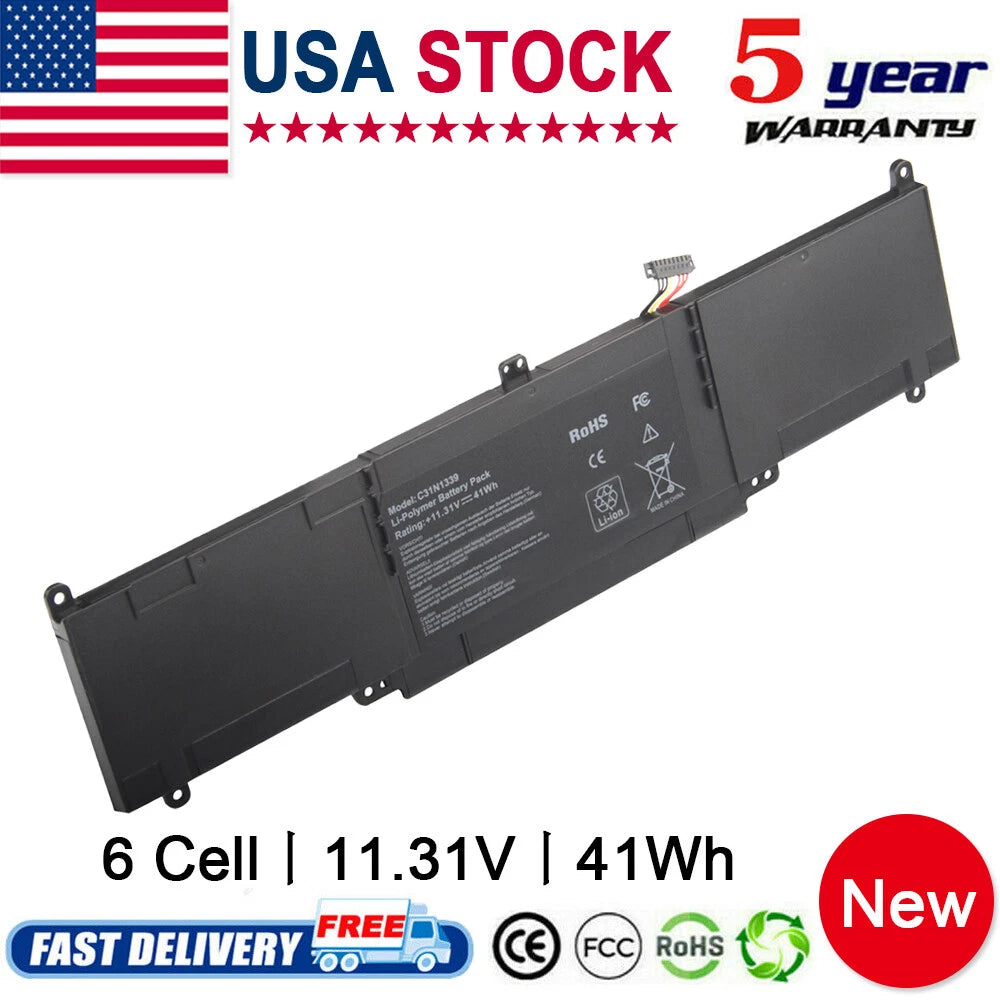 Battery For ASUS Q302L Q302LG Q302LA Q302LA-BBI5T14 Q302LA-BHI3T Q302U Q302UA